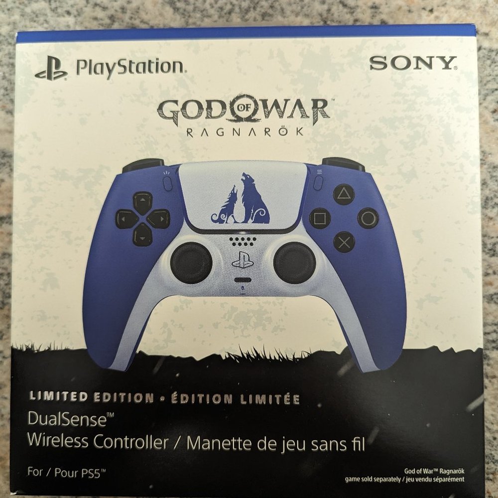 PS5 Dual Sense Controller God of War Ragnarok